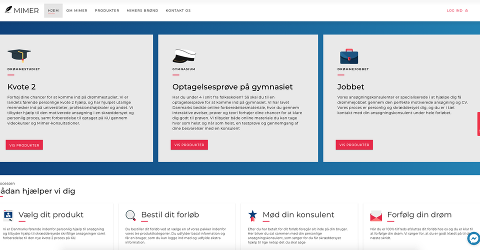 den første version af mimers platform bliver lanceret